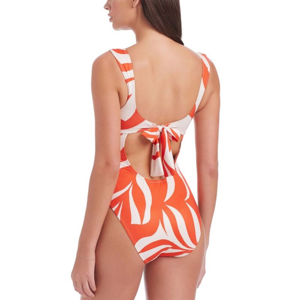 Sanctuary Womens Sol Searcher High-Leg Tank Mio One-Piece Swimsuit S Sand - NWT - Picture 2 of 3